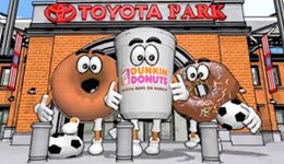 Chicago Fire Dunkin Donuts Sponsorship Game Animation