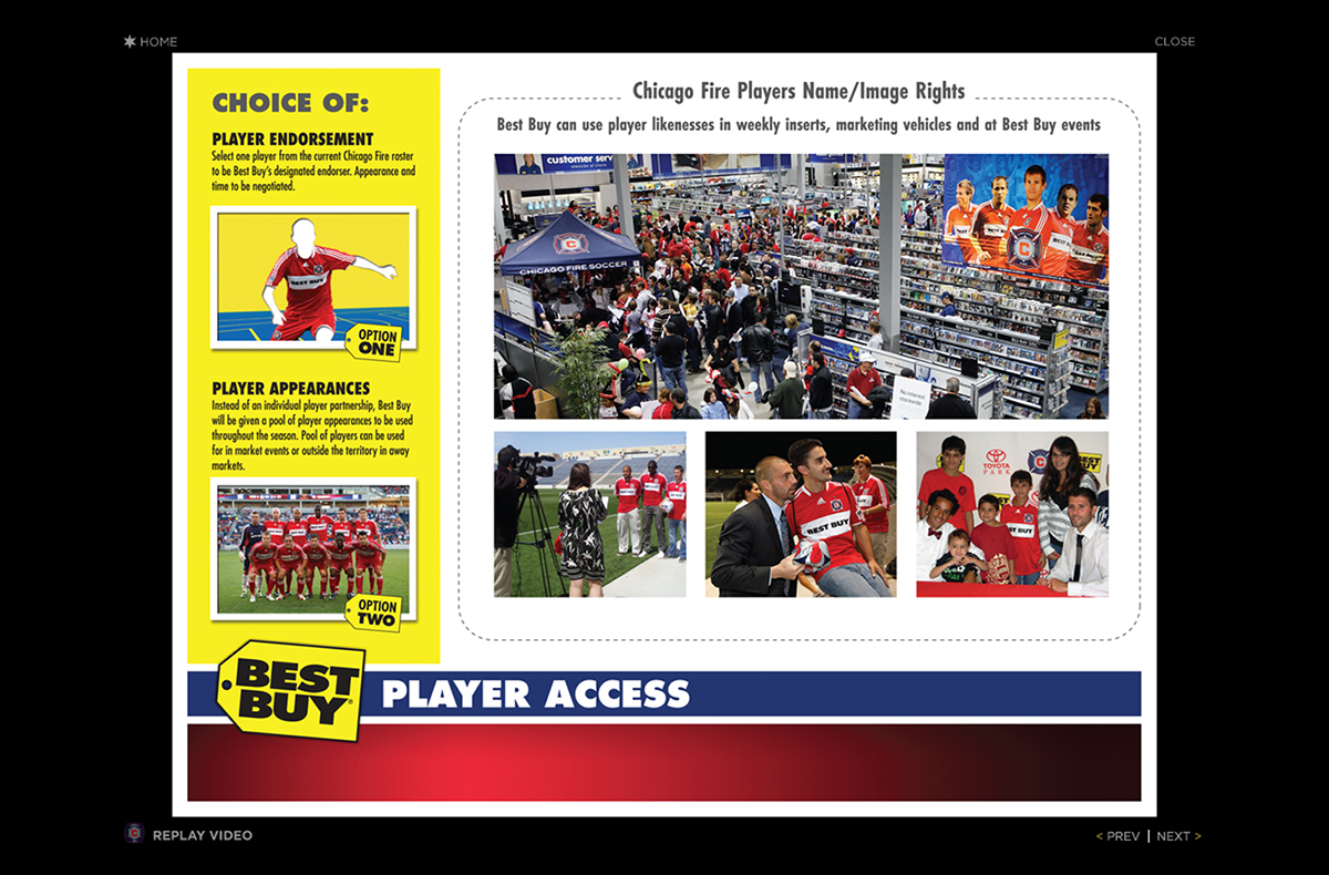 Chicago Fire Partnership Renewal Design