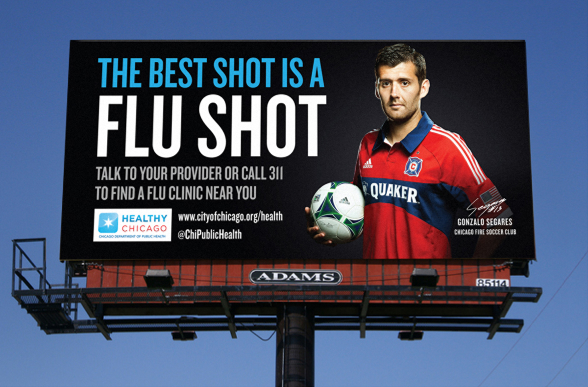 Healthy Chicago Flu Shot Marketing Campaign