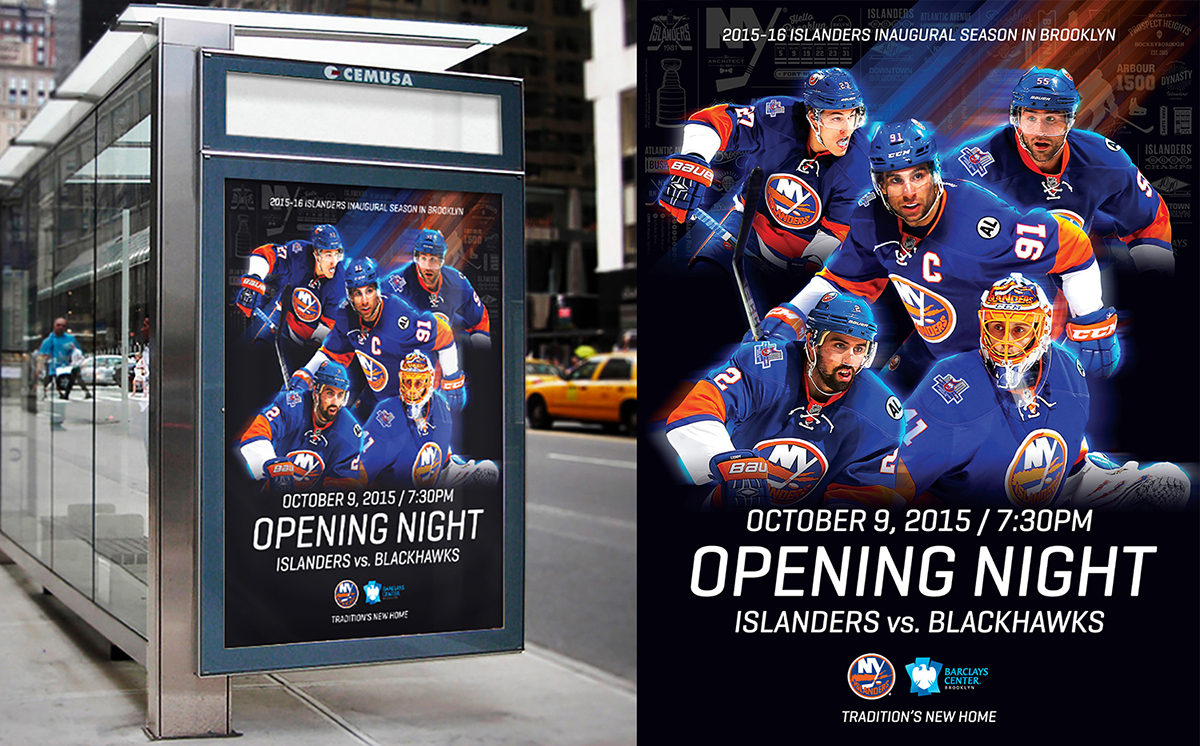 New York Islanders Season Branding Campaign