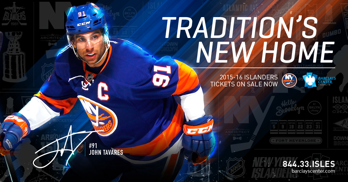  New York Islanders Season Branding Campaign