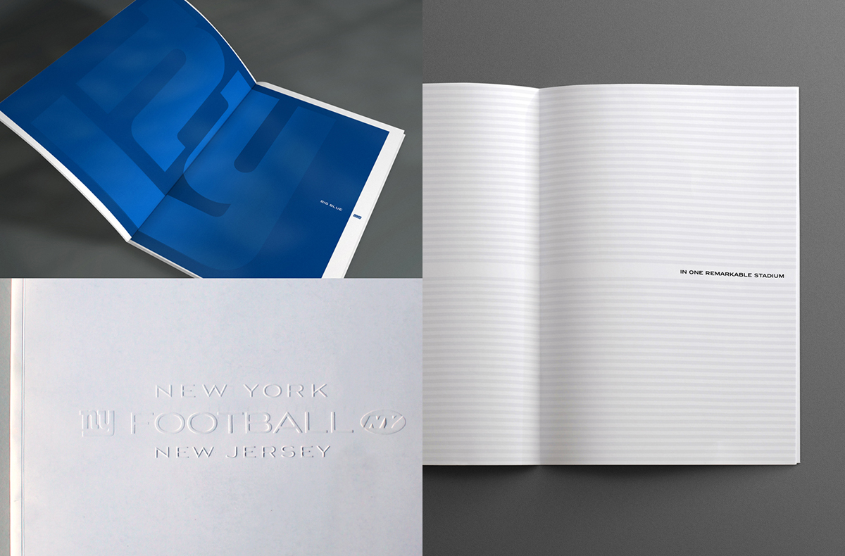 New York Giants + Jets Luxury Brochure