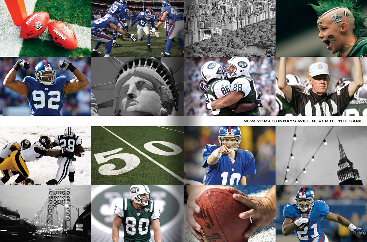 New York Giants + Jets Luxury Brochure