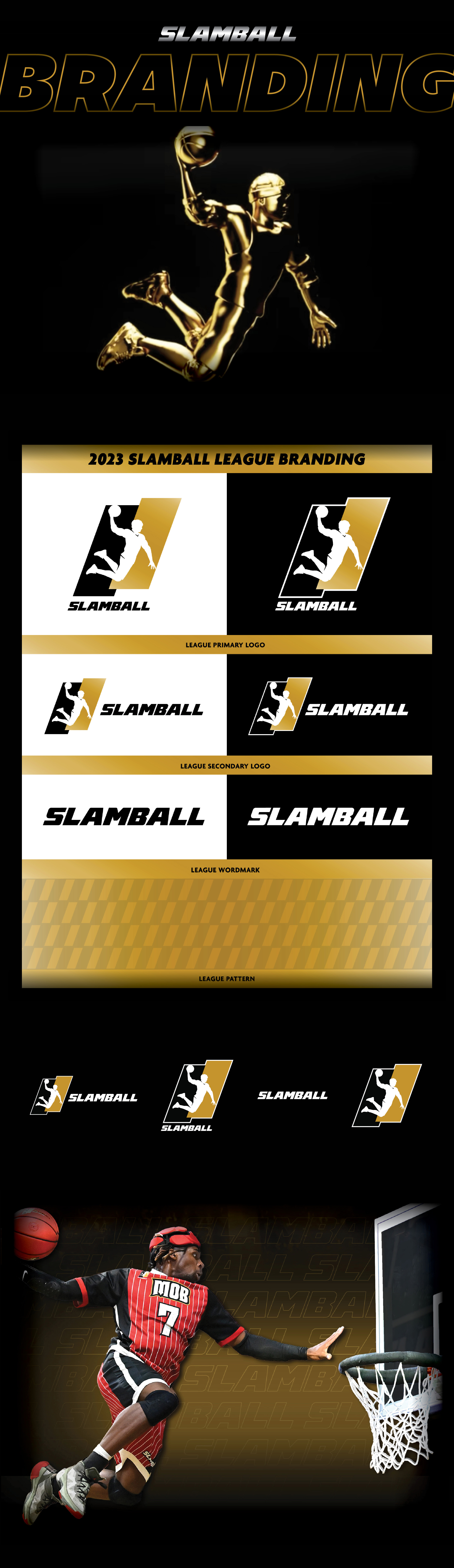 Slamball Branding