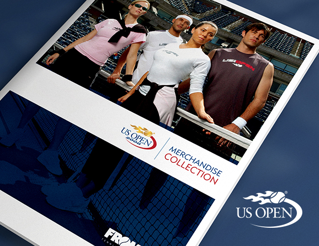 Us Open Tennis Catalog Design